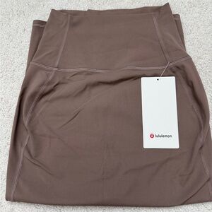 Lululemon Brown HR Nulu Skirt